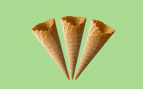 Ice cream cones pattern Stock Photos