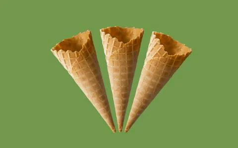 Ice cream cones pattern Stock Photos