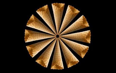 Ice cream cones pattern Stock Photos