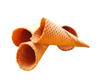 Ice cream cones Stock Photos
