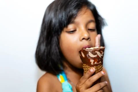 Ice Cream Delight Stock Photos