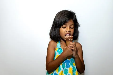 Ice Cream Delight Stock Photos