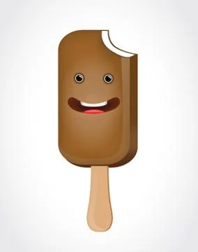 Ice Cream emblem Stock Illustration