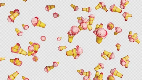 Ice cream Fall Stock Footage 304238634