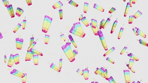 Ice cream Fall 스톡 동영상 308076445