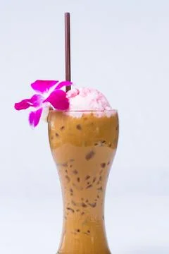 Ice cream float Stock Photos