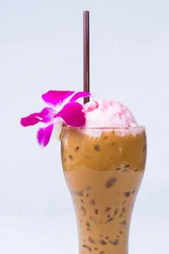 Ice cream float Stock Photos