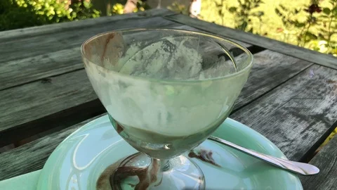 Ice-cream. Stock Footage 91927714