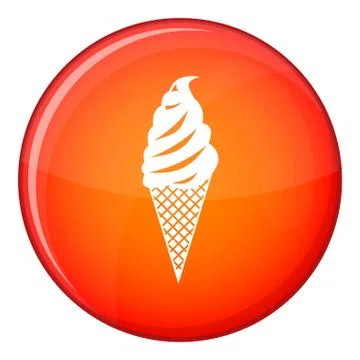 Ice Cream icon, flat style イラスト素材