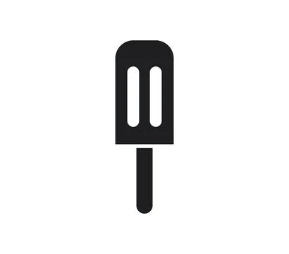 Ice cream icon illustrated in vector on white background Stock Illustration
