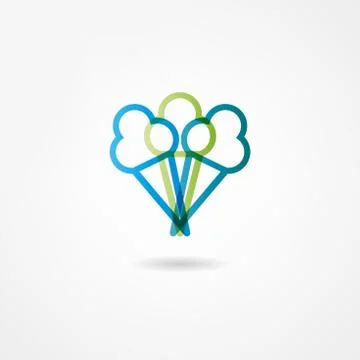 Ice cream icon Stock Illustration