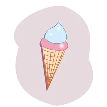 Ice Cream icon Stock Illustration