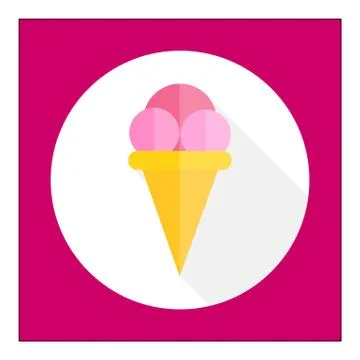 Ice cream icon 스톡 일러스트