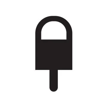 Ice Cream Icon Stock Illustration