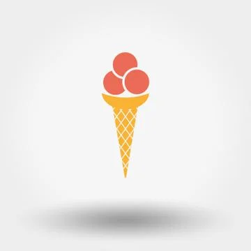 Ice Cream icon Stock Illustration