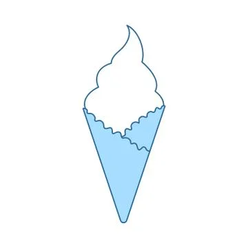 Ice Cream Icon Stock Illustration