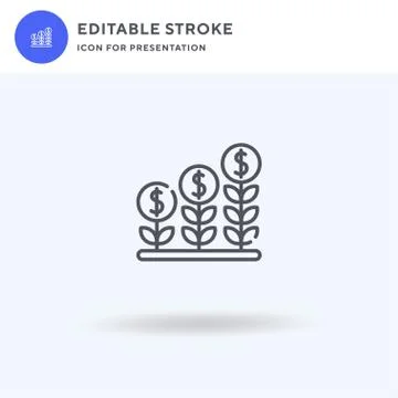Ice Cream icon vector, filled flat sign, solid pictogram isolated on white, logo Stock Illustration