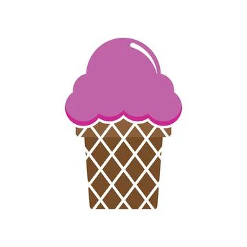 Ice cream icon vector Stock Illustration