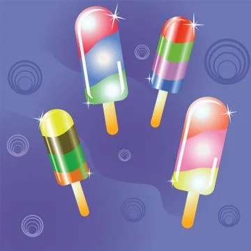 Ice cream Stock Illustration
