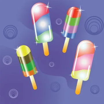Ice cream Stock Illustration