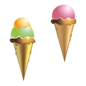 Ice-cream Stock Illustration