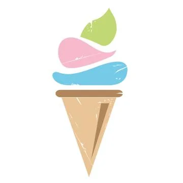 Ice cream Stock Illustration