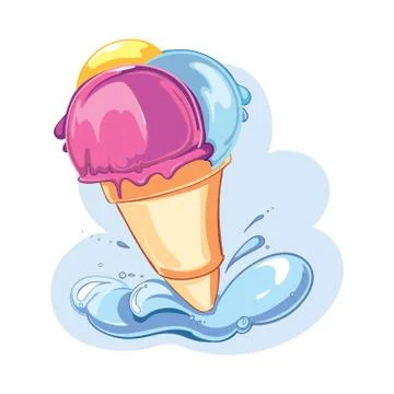 Ice-cream Stock Illustration