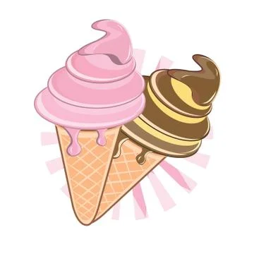 Ice Cream Stock Illustration
