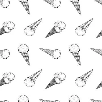 Ice cream Stock Illustration
