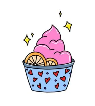 Ice cream Stock Illustration