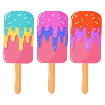 Ice cream Stock Illustration