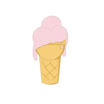 Ice cream Stock Illustration