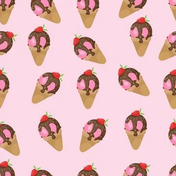 Ice cream Stock Illustration