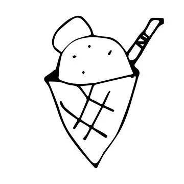 Ice cream Stockillustratie