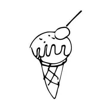Ice cream Stockillustratie