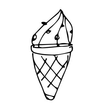 Ice cream Stock Illustration