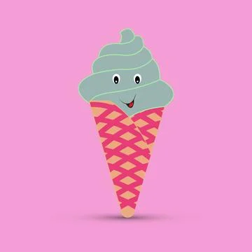 Ice cream Stock Illustration
