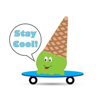 Ice cream Stock Illustration