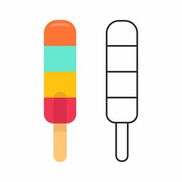 Ice cream Stock Illustration