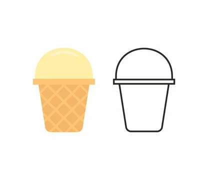 Ice cream Stock Illustration