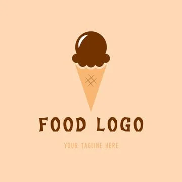 Ice Cream Logo Stock Illustration