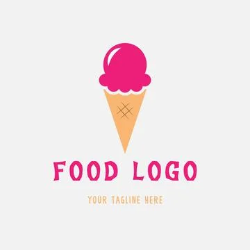 Ice Cream Logo Stock Illustration