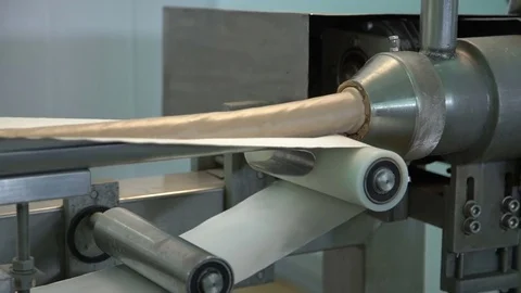 Ice cream making Stock Footage 80258509