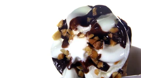 Ice cream melting Video stock 60675792