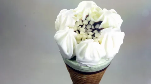 Ice cream melting Video stock 60676954