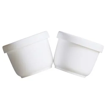 Ice cream packaging white color  Stock Illustration