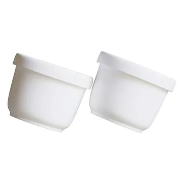 Ice cream packaging white color  Stock Illustration