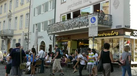 Ice cream parlor Stock Footage 12572250