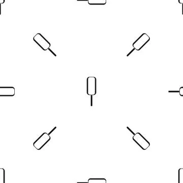 Ice Cream pattern seamless black 스톡 일러스트