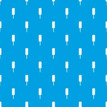 Ice Cream pattern seamless blue 스톡 일러스트